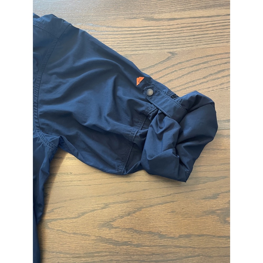 Ozark Trail Mens Navy Blue Long Sleeve Convertible Fishing Hiking Shirt Large - Picture 5 of 7